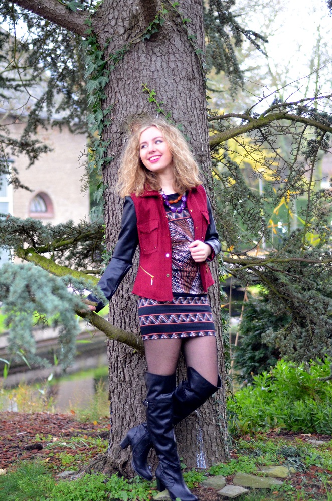 Charissa Goldapple, Ladygoldapple, Bouclé Blazer