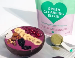 Green clean elixer, Skinny Mint