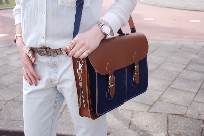 Studycheck in Rotterdam, CHECK, Levis, oldschool bags, yse cream