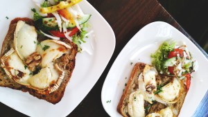 Sandwiche with Goat cheese | weekend away with Edie