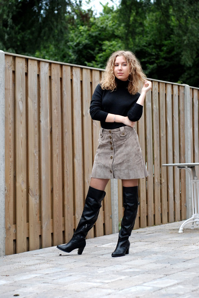 Leather Skirt