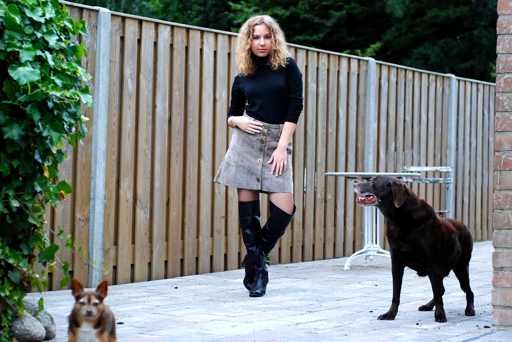 Leather Skirt