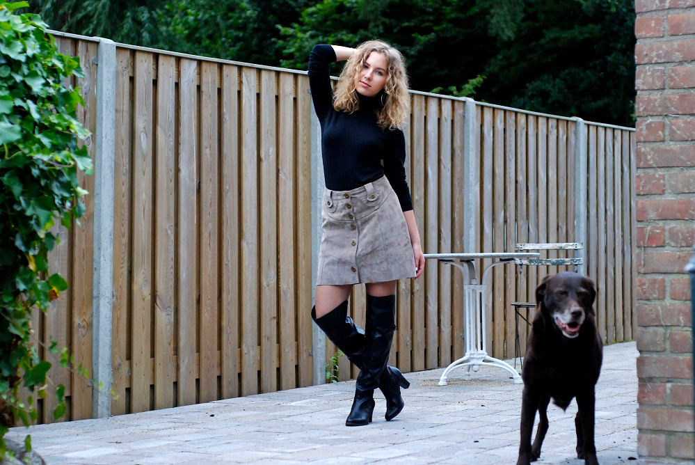 Leather Skirt